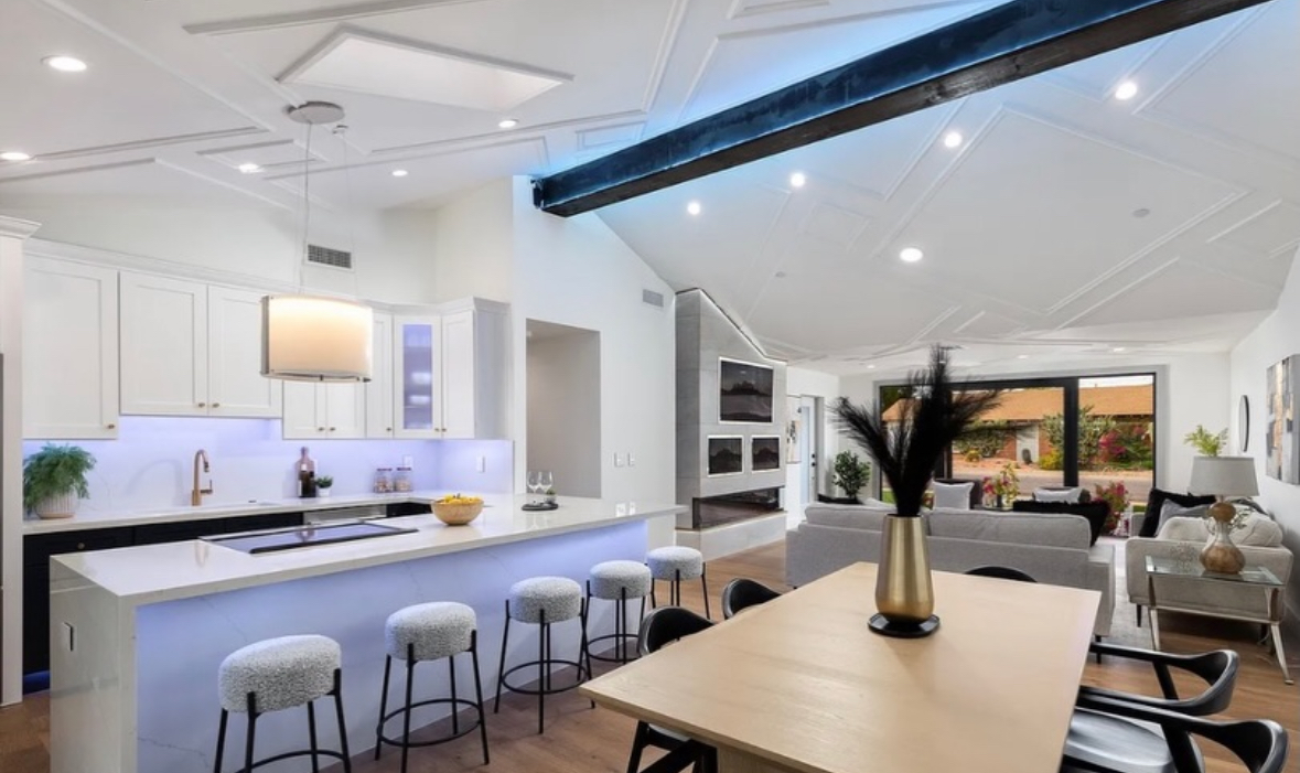 Rancho Vista open kitchen and living space